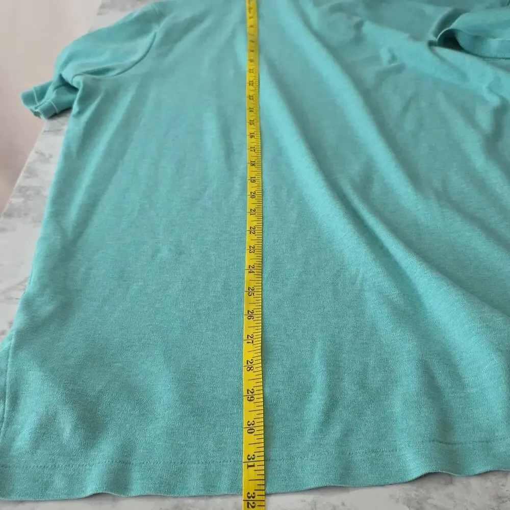 Ralph Lauren Mens Polo Sz XL Green Logo Pony Preppy 100% Cotton Old Money Shirt